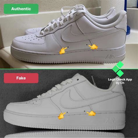 how to know if nike air force 1 are fake|af1 without logo.